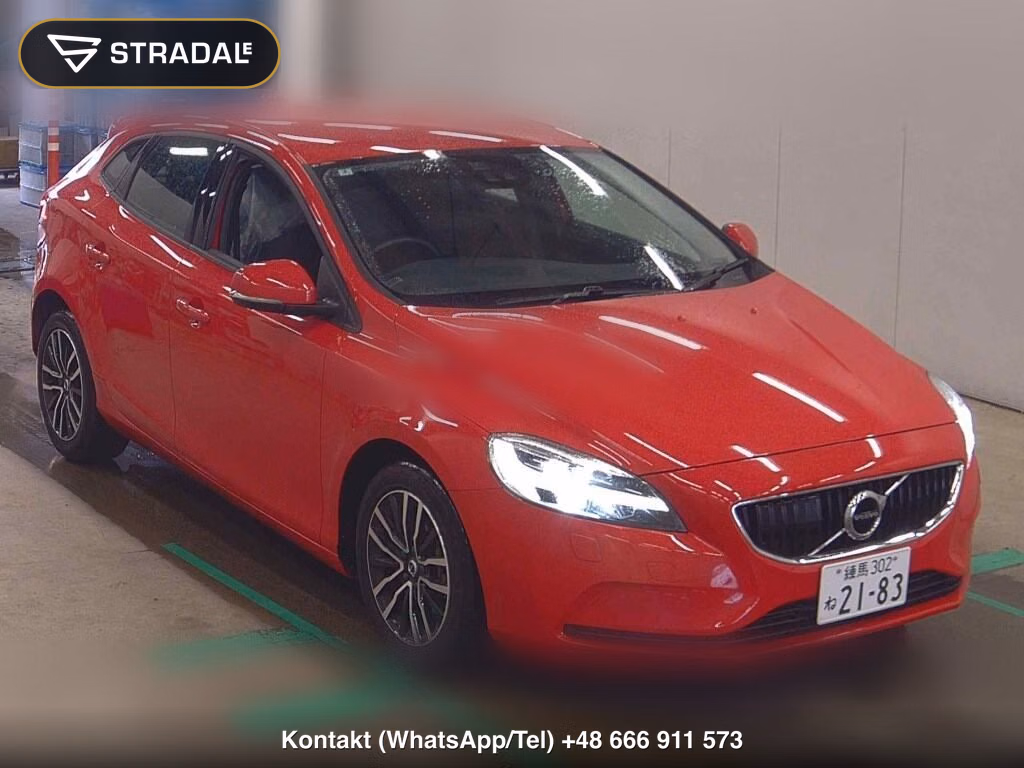 VOLVO V40 T3 KINETIC 2018, aukcja z Japonii, zdjęcie 1