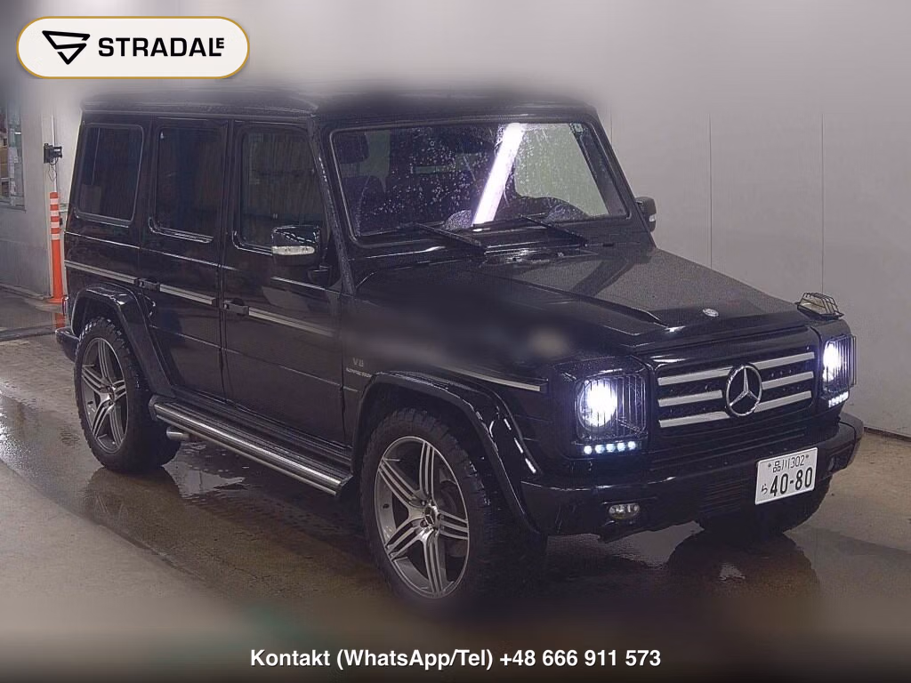 MERCEDES BENZ G-CLASS 5D 4WD G55 AMG LONG 2010, aukcja z Japonii, zdjęcie 1