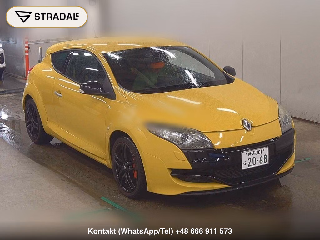 RENAULT MEGANE 3D RENAULT SPORT 2011, aukcja z Japonii, zdjęcie 1