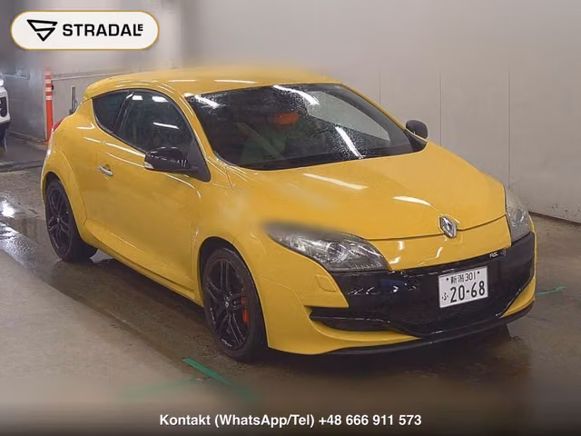 RENAULT MEGANE 3D RENAULT SPORT 2011, samochód z aukcji Japonii