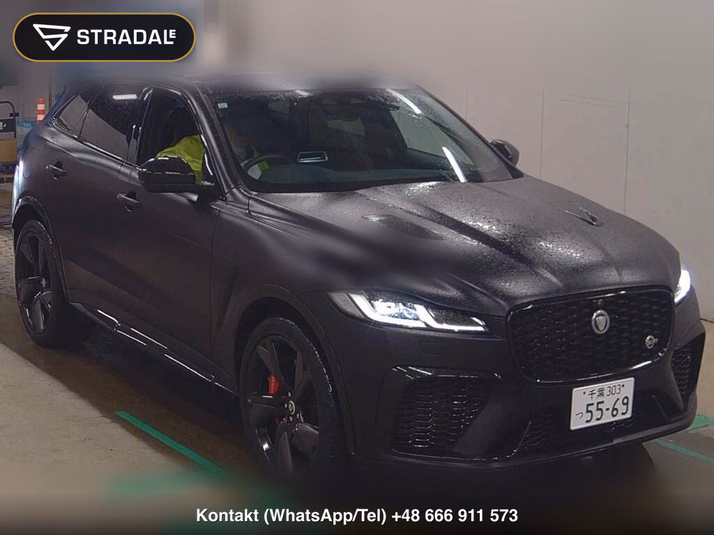 JAGUAR F-PACE 4WD SVR 2023, aukcja z Japonii, zdjęcie 1