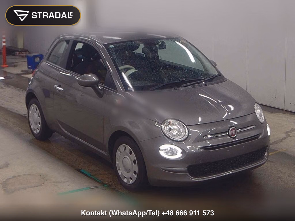 FIAT 500 TWIN AIR CULT 2021, aukcja z Japonii, zdjęcie 1