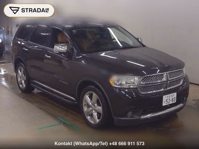 DODGE DURANGO 4WD CITADEL 2013, samochód z aukcji Japonii