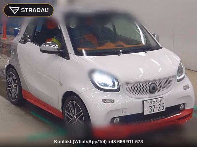 MCC SMART FORTWO COUPE EDITION 1 2015, samochód z aukcji Japonii