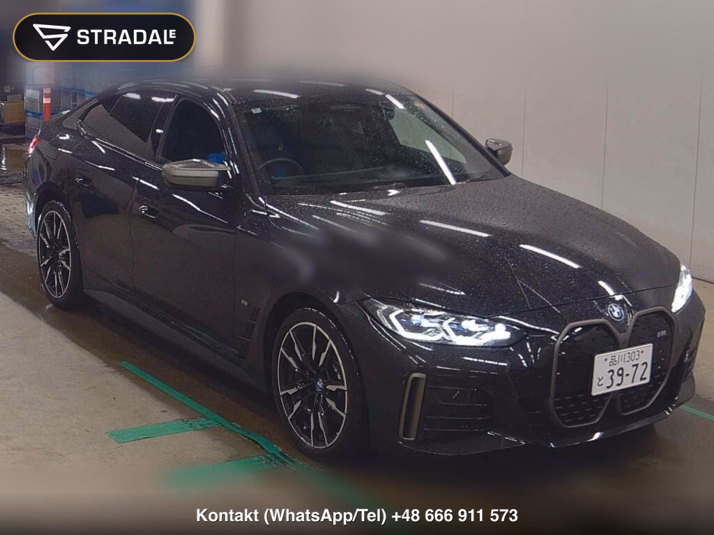 BMW I4 4WD M50 2024, aukcja z Japonii, zdjęcie 1