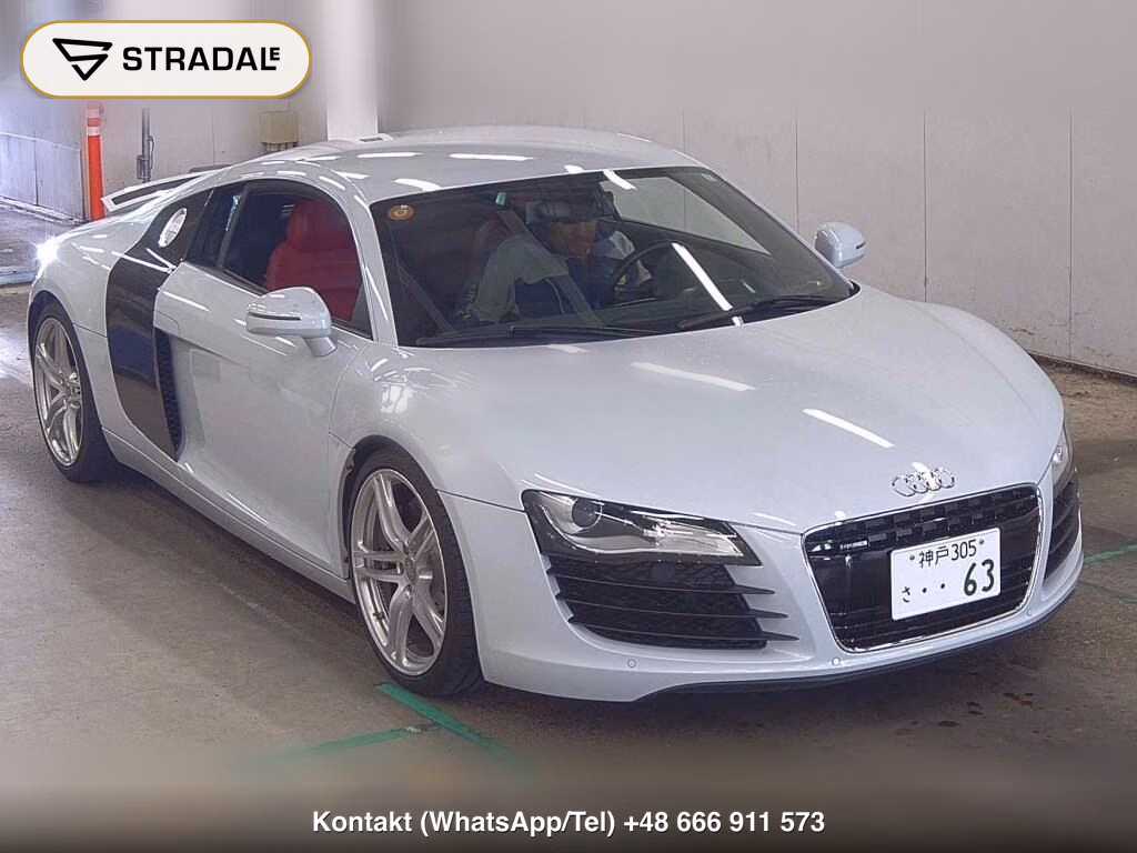 AUDI R8 4WD 4.2FSI QUATTRO 2011, aukcja z Japonii, zdjęcie 1
