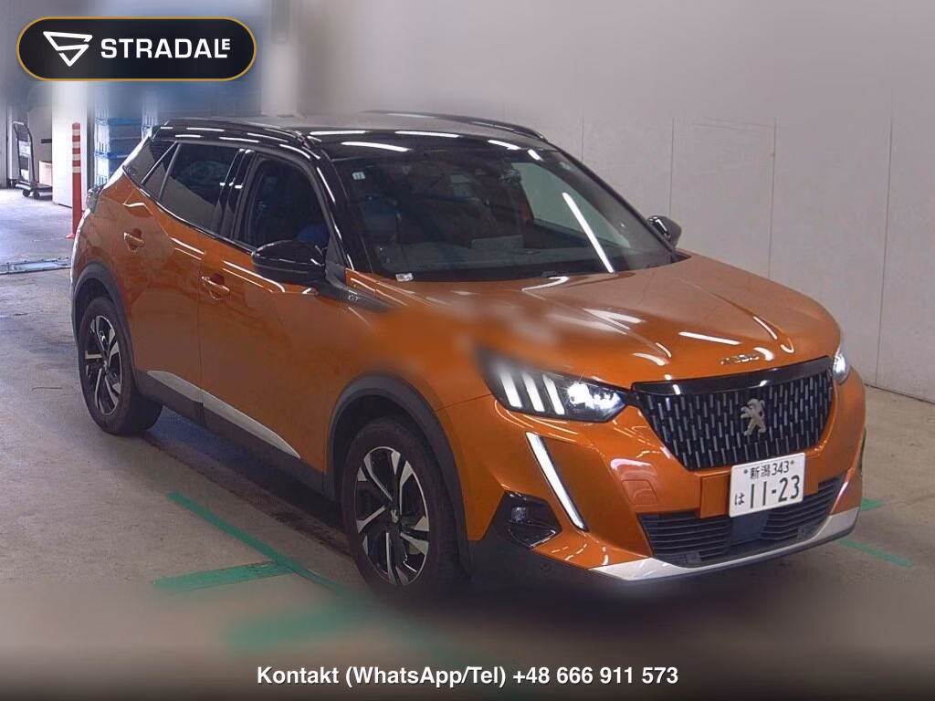 PEUGEOT SUV 2008 GT LINE 2021, aukcja z Japonii, zdjęcie 1