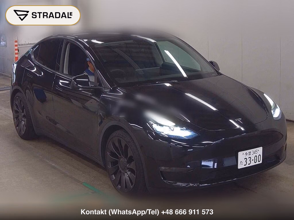 TESLA MODEL Y 4WD PERFORMANCE 2022, aukcja z Japonii, zdjęcie 1