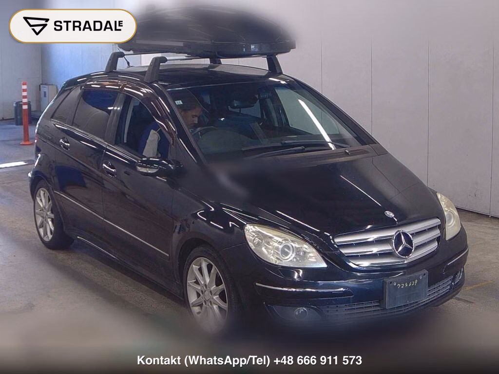 MERCEDES BENZ B-CLASS B170 SPORTS PACKAGE 2007, aukcja z Japonii, zdjęcie 1