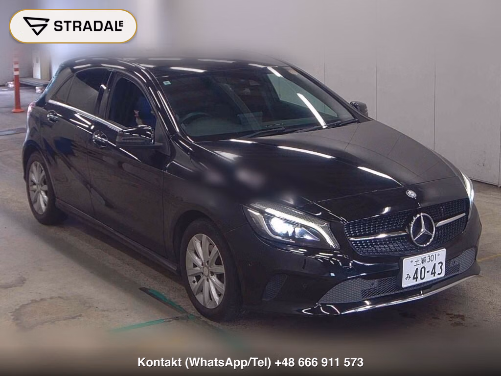 MERCEDES BENZ A-CLASS A180 STYLE 2016, aukcja z Japonii, zdjęcie 1