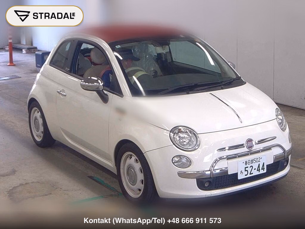 FIAT 500C 1.2 POP 2014, aukcja z Japonii, zdjęcie 1