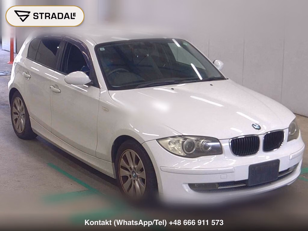 BMW 1 SERIES 5D 116I 2008, aukcja z Japonii, zdjęcie 1