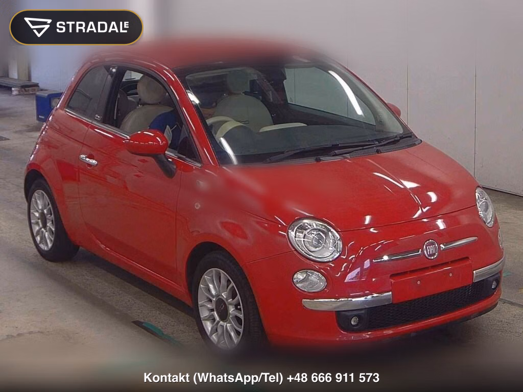 FIAT 500C 2015, aukcja z Japonii, zdjęcie 1