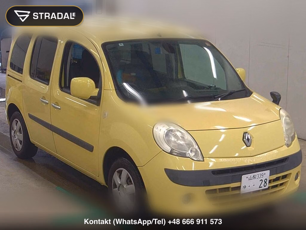 RENAULT KANGOO 2012, aukcja z Japonii, zdjęcie 1