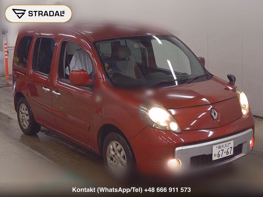 RENAULT KANGOO IMAGE 2012, aukcja z Japonii, zdjęcie 1
