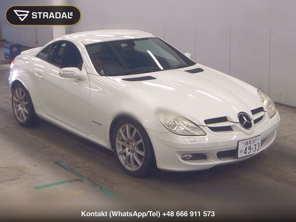 MERCEDES BENZ SLK SLK200 KOMPRESSOR SPORTS PACKAGE 2007, aukcja z Japonii, zdjęcie 1