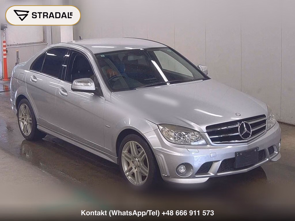 MERCEDES BENZ C-CLASS 4D C200 KOMPRESSOR ELEGANCE 2007, aukcja z Japonii, zdjęcie 1