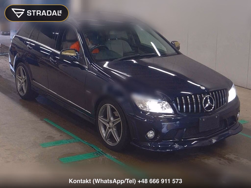 MERCEDES BENZ C-CLASS STATIONWAGON C200 KOMPRESSOR STATIONWAGON AVANTGARDE 2008, aukcja z Japonii, zdjęcie 1