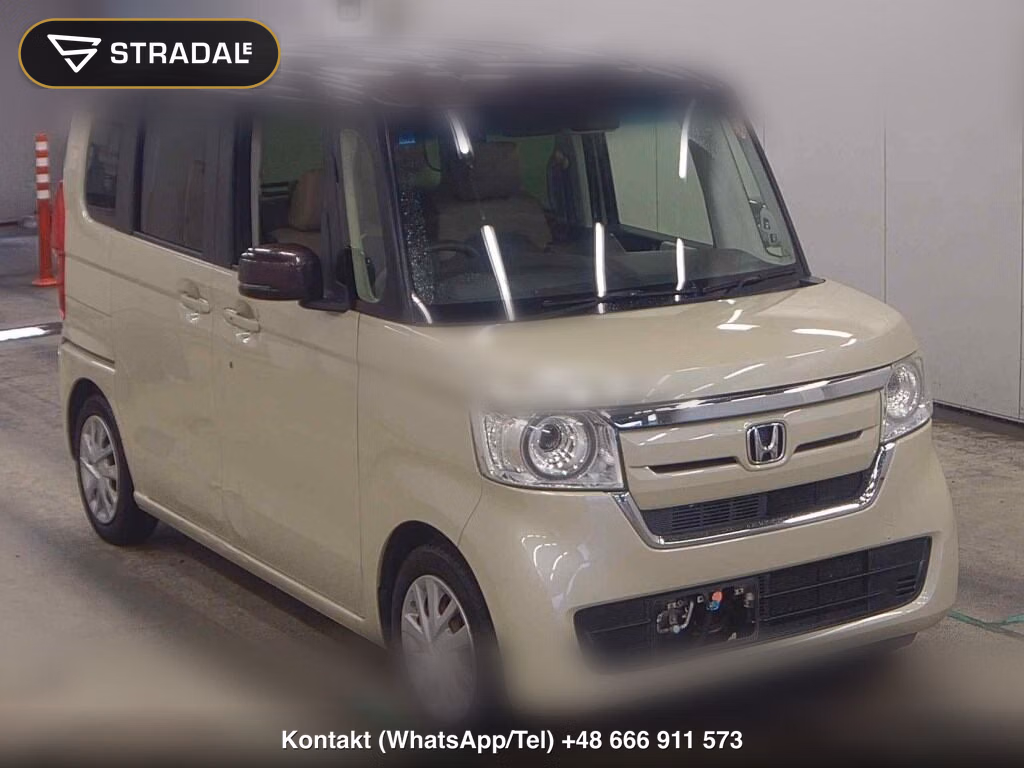 HONDA N-BOX G・L HONDA SENSING 2018, aukcja z Japonii, zdjęcie 1