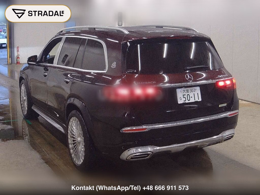 MERCEDES MAYBACH GLS-CLASS 4WD GLS600 4MATIC ISG MODEL, miniaturka 3
