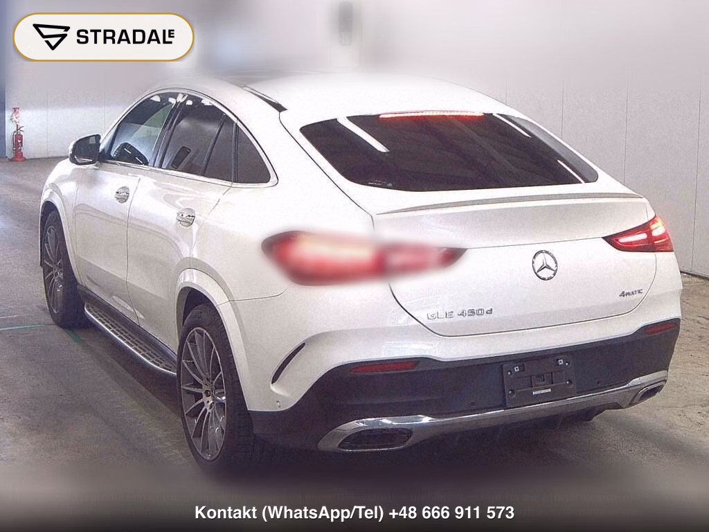 MERCEDES BENZ GLE 4WD GLE450D 4MATIC COUPE SPORTS ISG MODEL, miniaturka 3