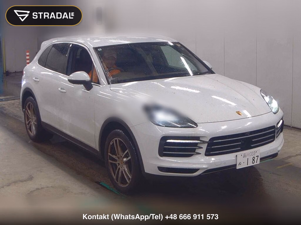 PORSCHE CAYENNE 4WD S 2018, aukcja z Japonii, zdjęcie 1
