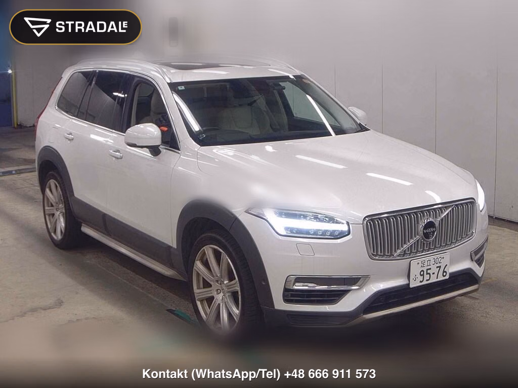VOLVO XC90 4WD T8 TWIN ENGINE AWD INSCRIPTION 2016, aukcja z Japonii, zdjęcie 1