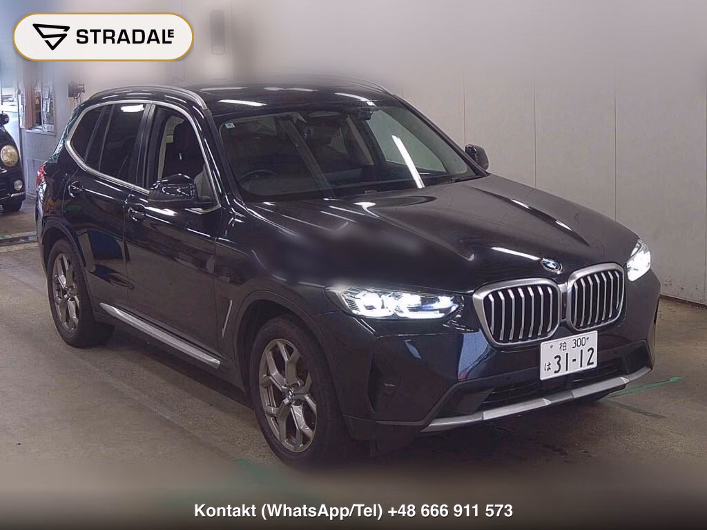 BMW X3 4WD XDRIVE 20D 2022, aukcja z Japonii, zdjęcie 1