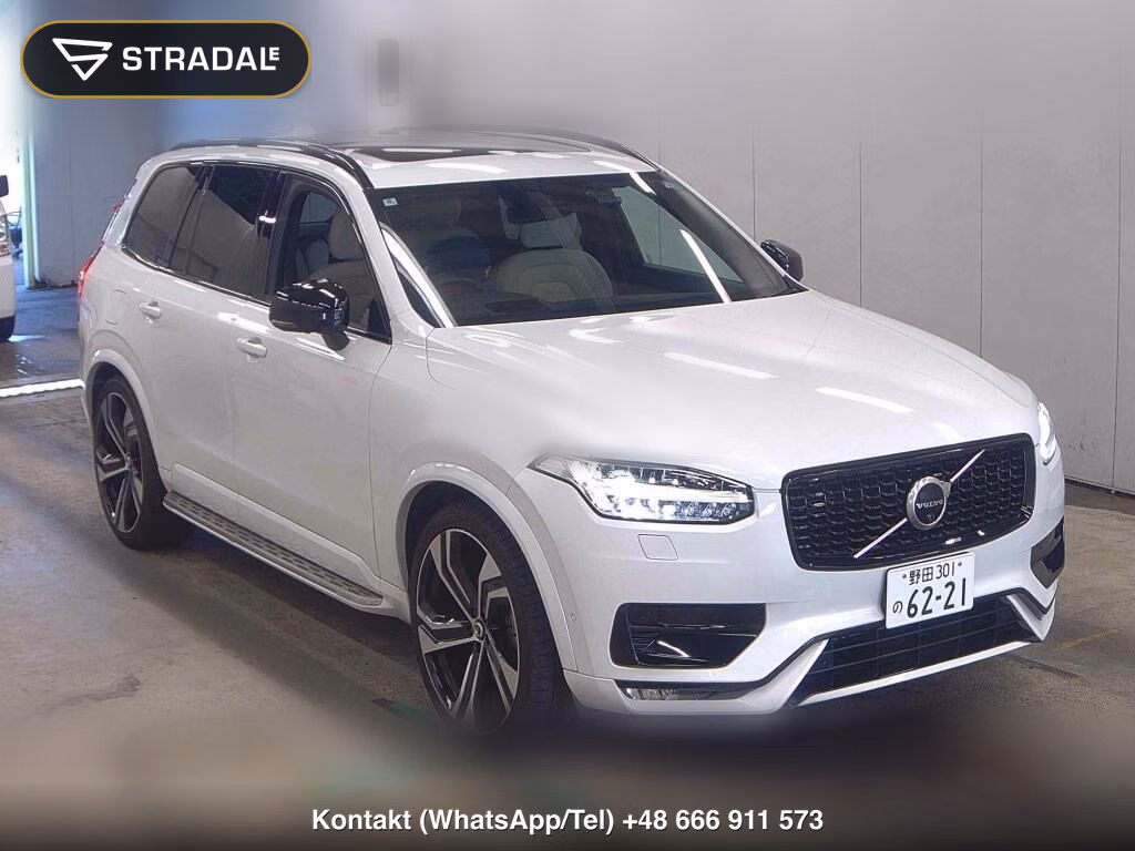 VOLVO XC90 4WD B6 AWD R-DESIGN AIR SUSPENSION EQUIPPED 2020, aukcja z Japonii, zdjęcie 1