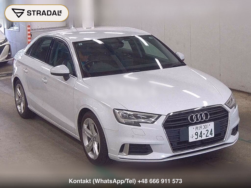 AUDI A3 SEDAN 1.4TFSI SPORT 2017, aukcja z Japonii, zdjęcie 1