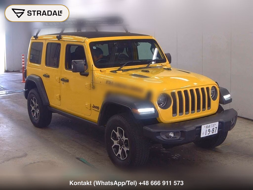CHRYSLER JEEP JEEP WRANGLER UNLIMITED 4WD RUBICON SKY ONE TOUCH POWER TOP 2019, aukcja z Japonii, zdjęcie 1