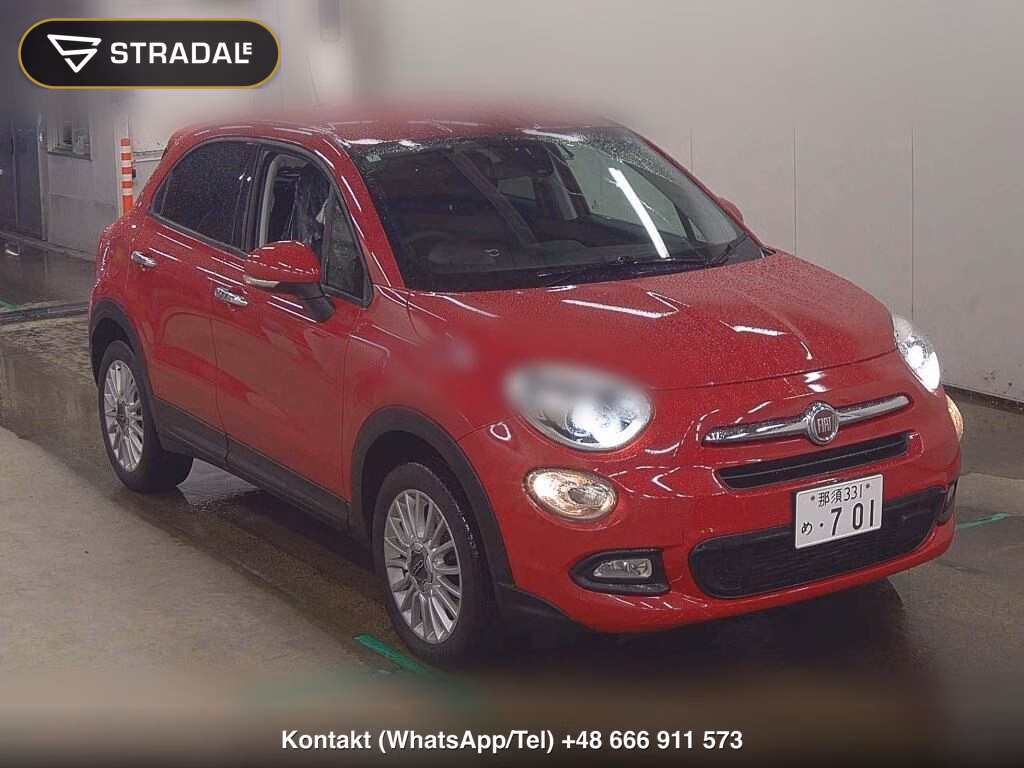 FIAT 500X 5D POP STAR 2018, aukcja z Japonii, zdjęcie 1