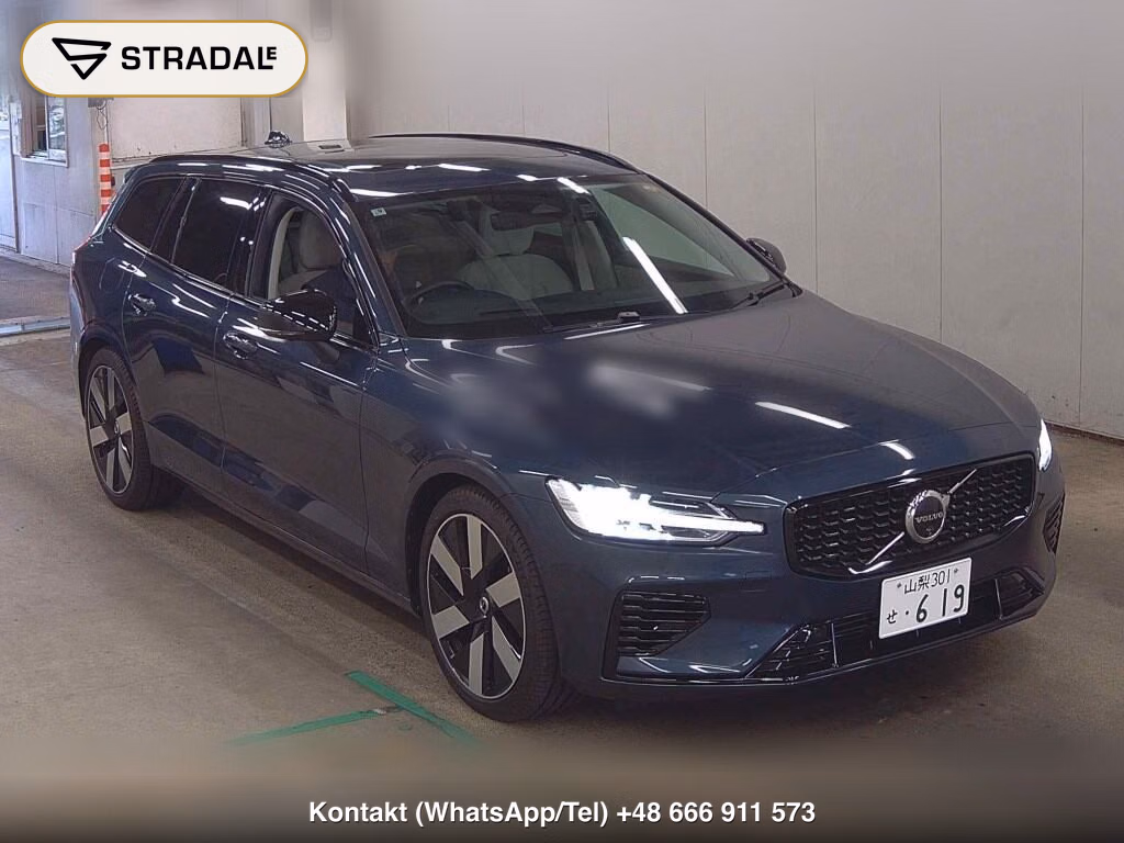 VOLVO V60 4WD ULTRA T6 AWD PLUG-IN HYBRID 2025, aukcja z Japonii, zdjęcie 1