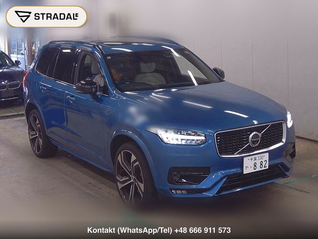 VOLVO XC90 4WD D5 AWD R-DESIGN 2020, aukcja z Japonii, zdjęcie 1