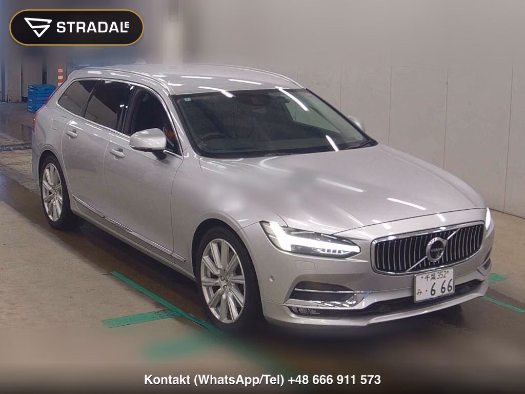 VOLVO V90 WG 4WD T6 AWD INSCRIPTION 2018, aukcja z Japonii, zdjęcie 1