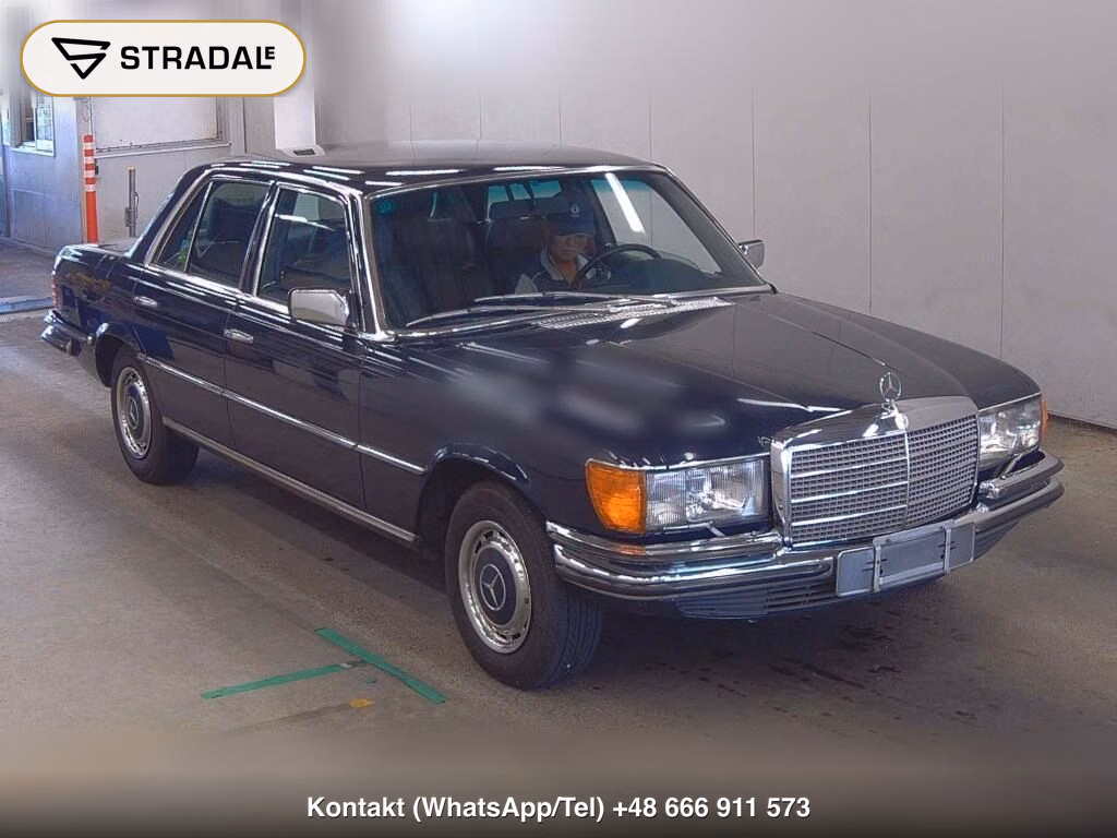 MERCEDES BENZ S-CLASS 4D 280SE 1980, aukcja z Japonii, zdjęcie 1