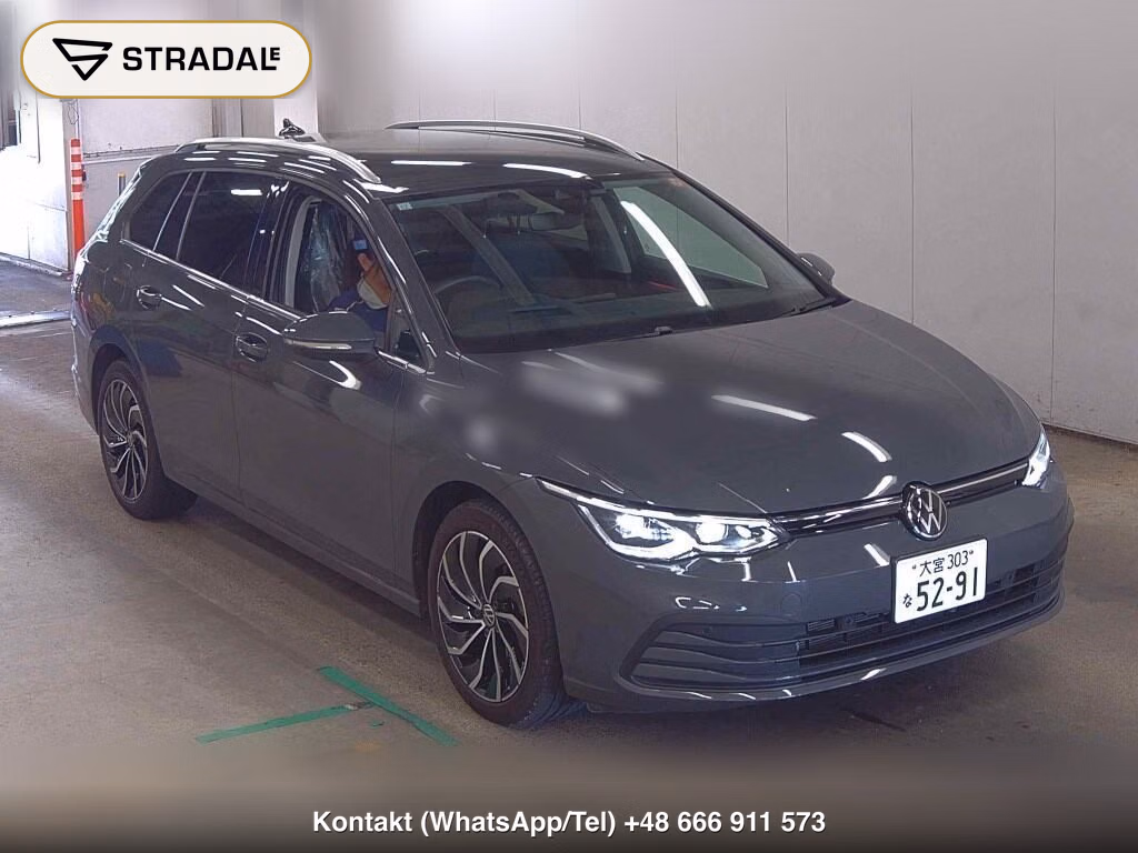 VOLKSWAGEN GOLF VARIANT ETSI ACTIVE PLATINUM EDITION 2023, aukcja z Japonii, zdjęcie 1