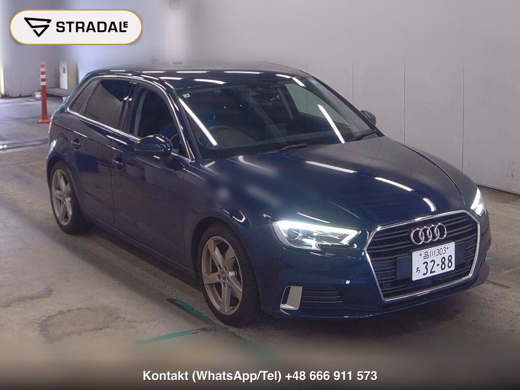 AUDI A3 5D SPORTBACK 30 TFSI SPORT 2019, aukcja z Japonii, zdjęcie 1