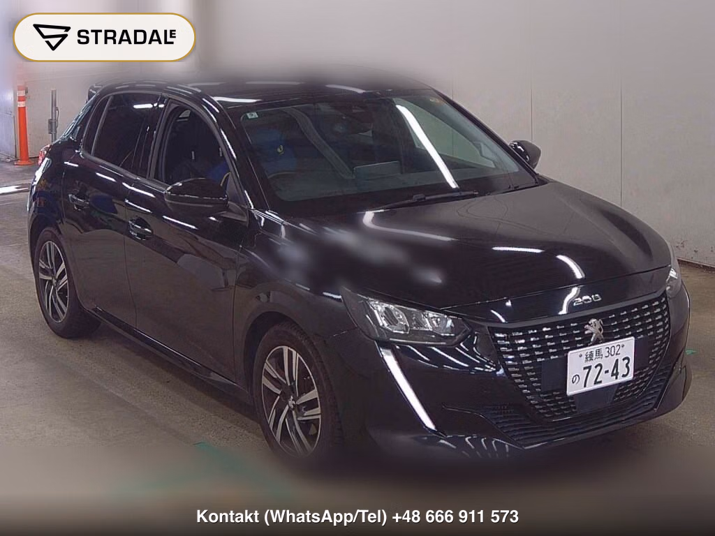 PEUGEOT 208 5D ALLURE 2022, aukcja z Japonii, zdjęcie 1