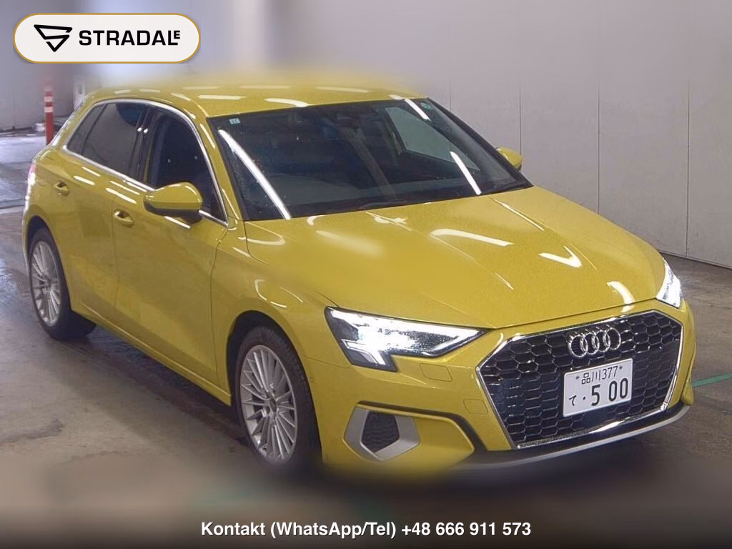 AUDI A3 5D SPORTBACK 30TFSI ADVANCED 2023, aukcja z Japonii, zdjęcie 1