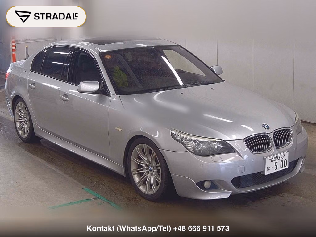 BMW 5 SERIES 4D 550I M-SPORT PACKAGE 2008, aukcja z Japonii, zdjęcie 1
