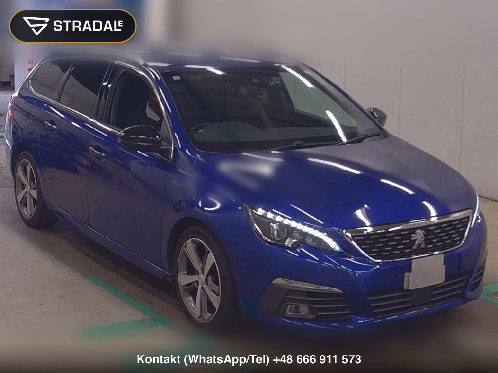 PEUGEOT 308 WG SW GT LINE BLUE HDI 2019, aukcja z Japonii, zdjęcie 1