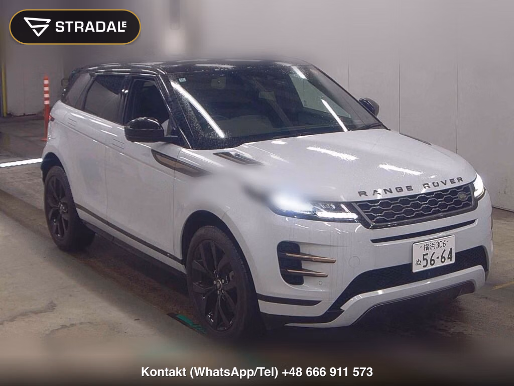 LAND ROVER RANGE ROVER EVOQUE 4WD R-DYNAMIC S D180 2020, aukcja z Japonii, zdjęcie 1