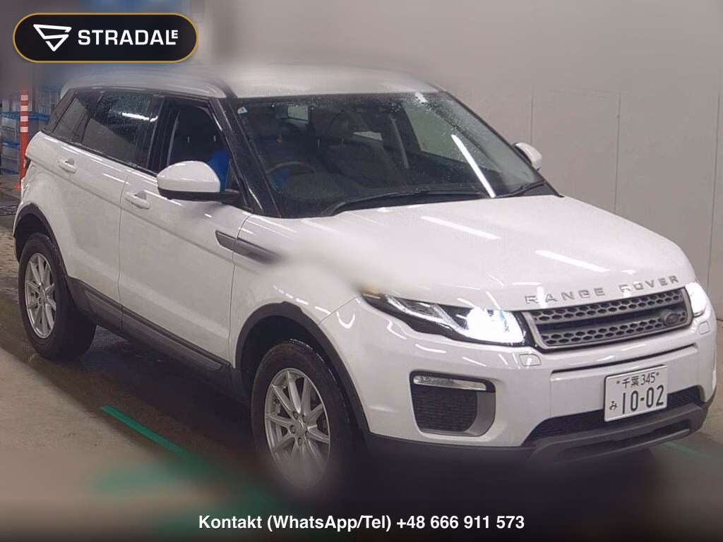 LAND ROVER RANGE ROVER EVOQUE 4WD SE 2017, aukcja z Japonii, zdjęcie 1