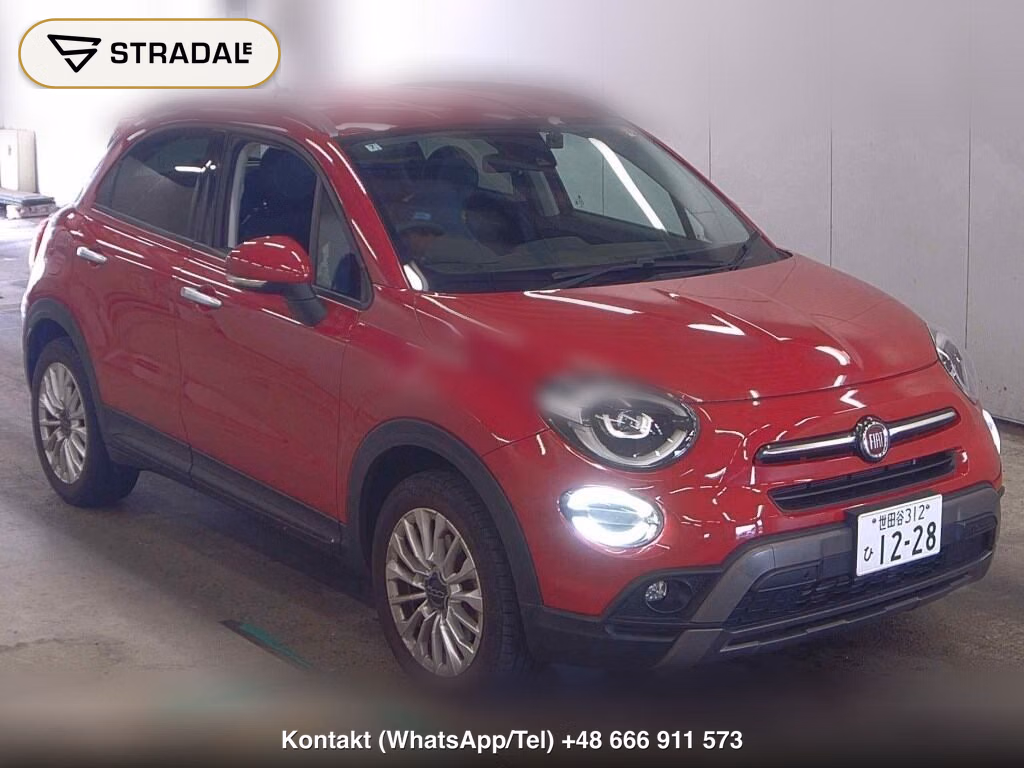 FIAT 500X 5D CROSS 2020, aukcja z Japonii, zdjęcie 1