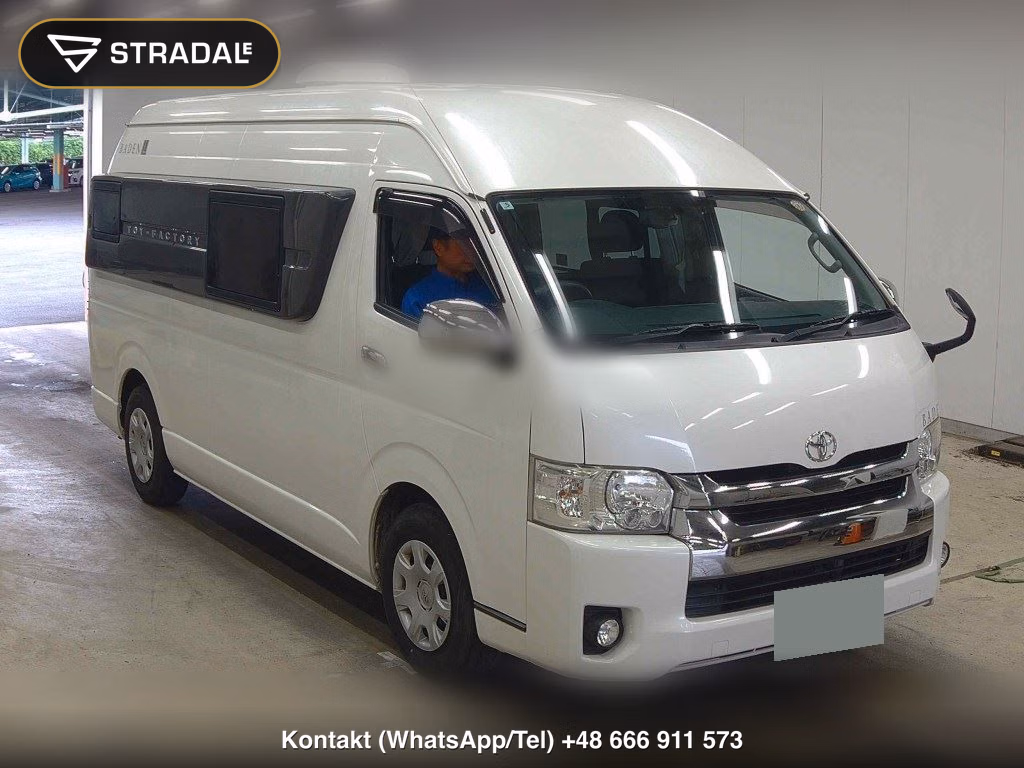 TOYOTA HIACE VAN 4D CAMPING 2016, aukcja z Japonii, zdjęcie 1