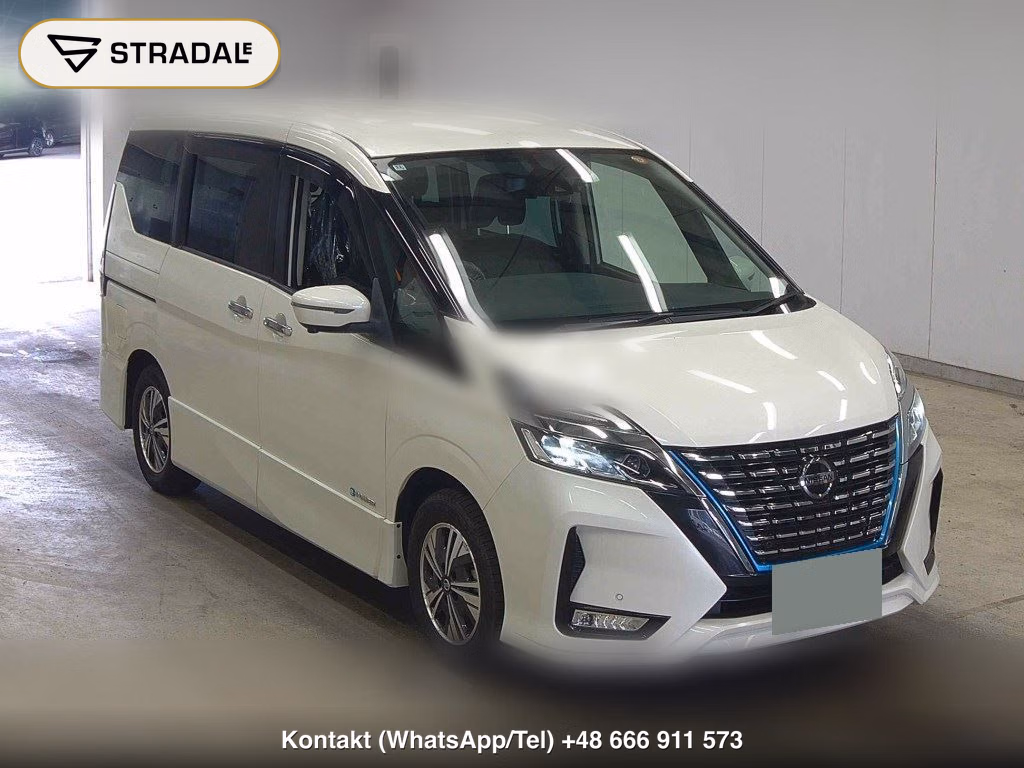 NISSAN SERENA 5D E-POWER HIGHWAY STAR V 2020, aukcja z Japonii, zdjęcie 1