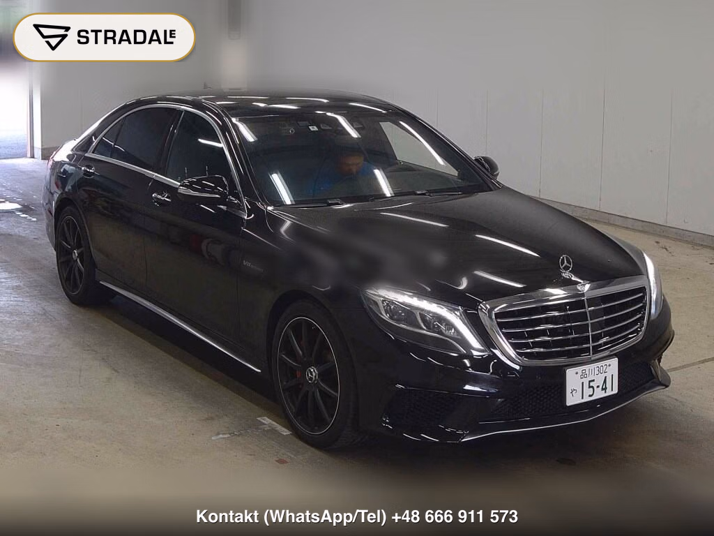 MERCEDES AMG S-CLASS 4D 4WD S63 4MATIC LONG, aukcja z Japonii, zdjęcie 1