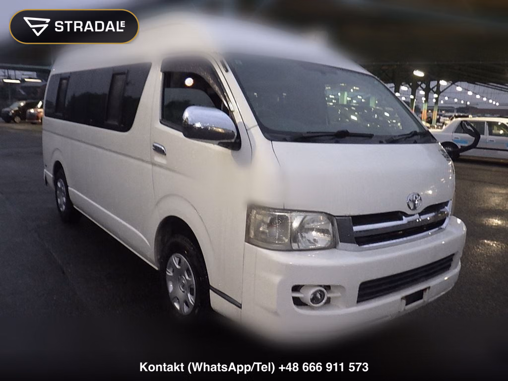 TOYOTA HIACE VAN 4D 4WD CAMPING 2006, aukcja z Japonii, zdjęcie 1