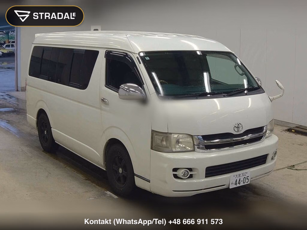 TOYOTA HIACE WAGON 4D GL 2010, aukcja z Japonii, zdjęcie 1